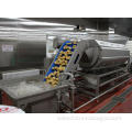 Stainless steel potato chips potato peeling machine